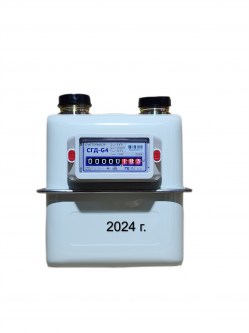 Счетчик газа СГД-G4ТК с термокорректором (вход газа левый, 110мм, резьба 1 1/4") г. Орёл 2024 год выпуска Воркута